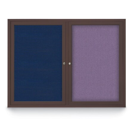 United Visual Products Corkboard, Keylime/ Gold, 24" x 36" UV402-GOLD-KEYLIME
